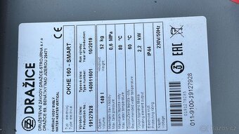 BOJLER DRAŽICE OKCE 160 2,2KW - 4