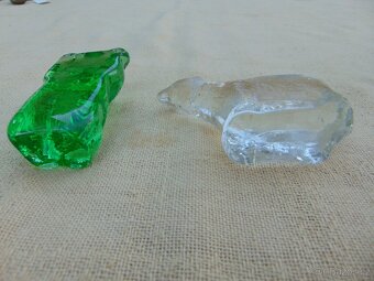 Těžítka 2 ks. sklo - 4