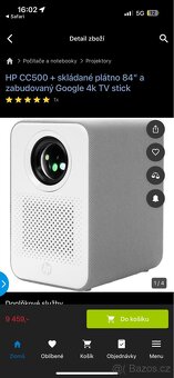 Projector HP cc500 - 4