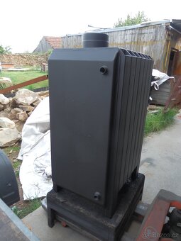 Unikátní kamna na dřevo 15kw - 4