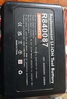 BATERIE LI-ION TOOL BATTERY R84008,18V,6000MA,108WH-VADNE - 4
