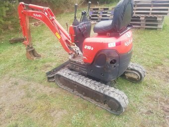 Minibagr Kubota U10-3, r.v. 2011, 2300 Mth, - 4