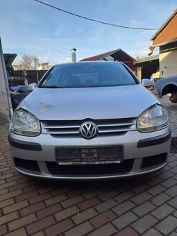 Vw golf 5 černý, stříbrný - 4