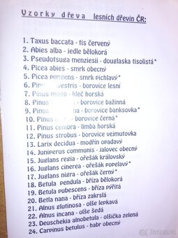 Vzorky pro učební obor truhlář - 4