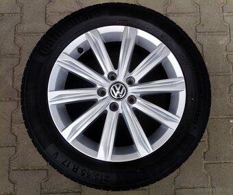 Alu kola originál Volkswagen Touran II 5x112 R17 Stockholm - 4