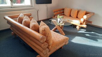 Bambusová sedací souprava s možností i venkovního použití. - 4