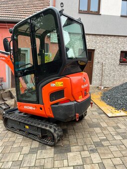 minibagr KUBOTA KX018-4 / hydr. rychloupínák / 3x lopata - 4