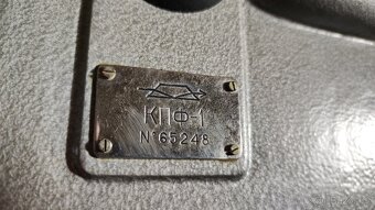 Historické podvodní UW pouzdro KPF1 pro fotoaparát Zenit 3M - 4