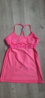 Sportovní růžové tílko Adidas - 4