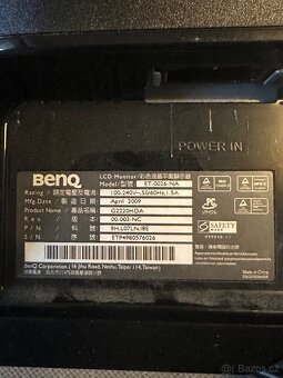 Lcd monitor benq 22” - 4