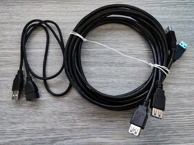 kabely USB 3.0 a 2.0 - 4