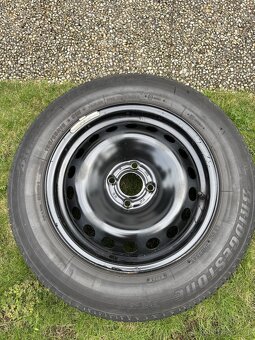 Rezervní kolo R15 ET45, pneu Bridgestone B390 - 4