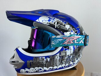 moto crossová helma - 4