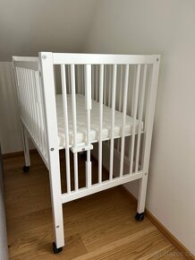 Dětská postýlka pro miminko s matrací - 4