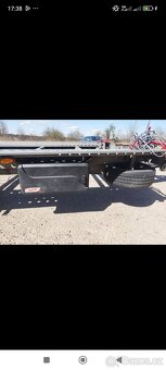 Prodám Přívěs autopřepravník sklopný STK plátna Úložná plo - 4