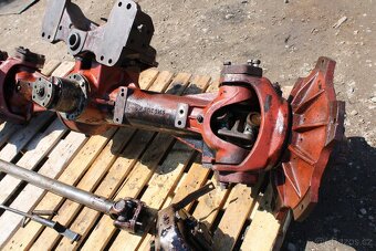 Zetor 6340 7340 přední náprava převodovka kola kardan - 4