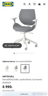 kancelářská židle IKEA Hattefjall - 4