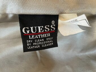 Dámský kožený kabát GUESS, vel. S - 4