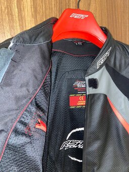 Pánská kožená bunda na motorku RST BLADE II velikost 44/L - 4