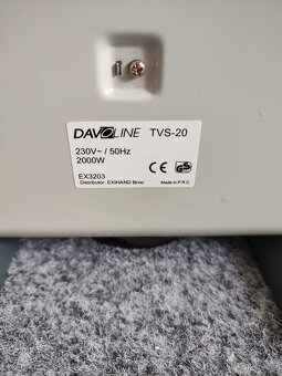 Teplovzdušný ventilátor DAVOLINE - 4