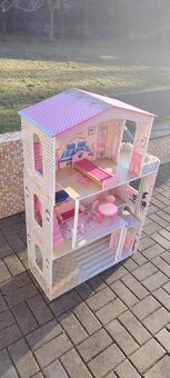 Woody XXL domeček pro panenky Barbie s výtahem - 4