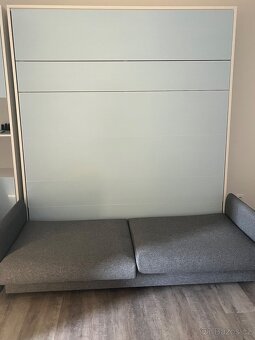 Bed concept 180x200 bila lesk - 4
