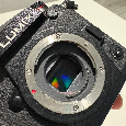 Lumix gh5 a objektiv 25mm - 4