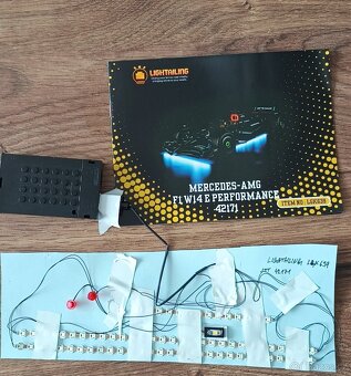 LED osvětlení pro Lego 42171 Mercedes F1 - 4