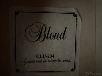Dětská kytara Blond CLU-234 (velikost 3/4) - 4