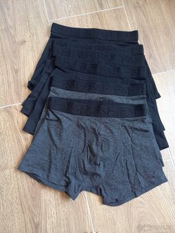 Pánské boxerky vel M 6ks nové - 4