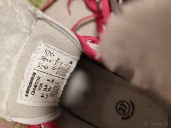 Dívčí lední brusle Crowned GLAMOUR vel.37 - 4