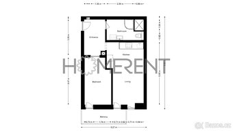 Prodej byt 2+kk v Holešovicích - Prosluněné moderní bydlení - 4