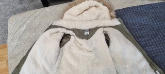 Zimní kabát, teplý  vel. 134/140 - 4