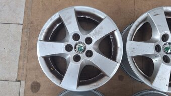 Alu kola Škoda 14" 5x100 6J ET43 Fabia VW Seat - 4