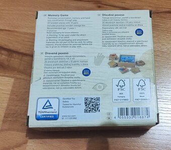 Dřevěné pexeso - 4