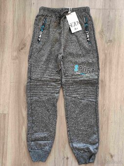 Softshellové zateplené tepláky nové - 4