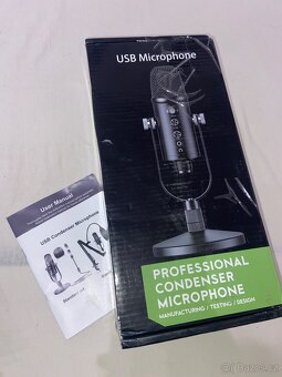 USB mikrofon Aveek – komplet balení - 4
