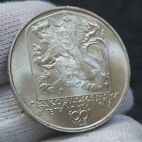 Stříbrné pamětní mince ČSR (4) - 4