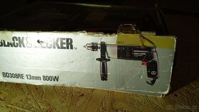 Kvalitní vrtačka Black&Decker s přiklepem - 4