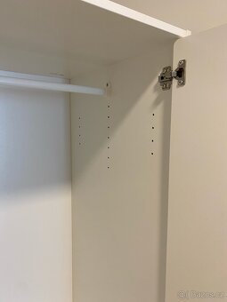 Šatní skříň bílá IKEA - 4
