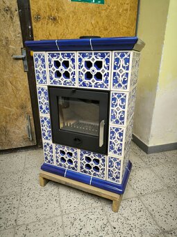 Kachlová krbová kamna Jasmína - 9 kW - 4