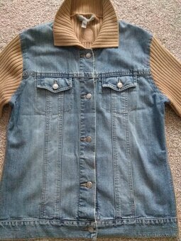 Kvalitní dámská jeans bunda Esprit Jeans - XL - 4