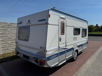 Fendt Saphir 2006 se stanem a výklopným nosičem kol THULE - 4