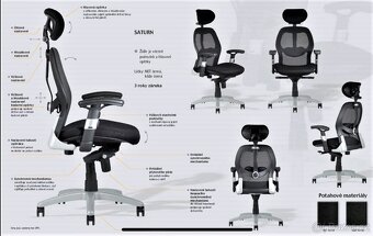 Kancelářská židle Office Pro Saturn - 4