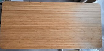 Bambusový stůl z Ikea 140×65 cm - 4