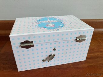 Šperkovnice hrací se zrcadlem a baletkou DJECO - 4