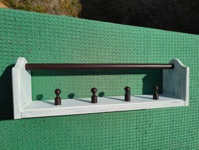 Retro vintage věšák (patina) - 4