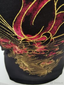 Dámský černý top - Vel. S-S/M - 4