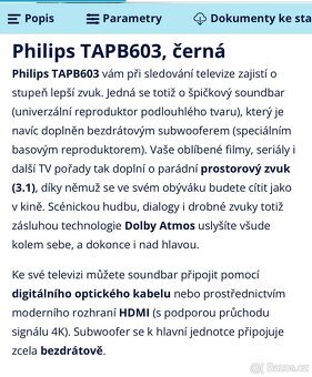 Soundbar Philips - 4