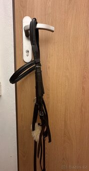 Mexická uzdečka cob - hnědá - 4